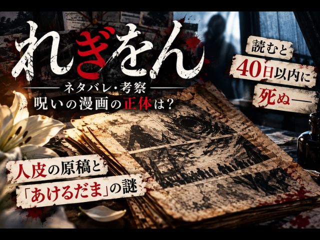 【れぎをん】のネタバレ感想記事のアイキャッチ画像